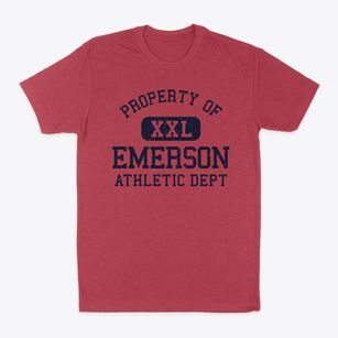 Emerson New Jersey Athletic Dept Classic Dad T-Shirt