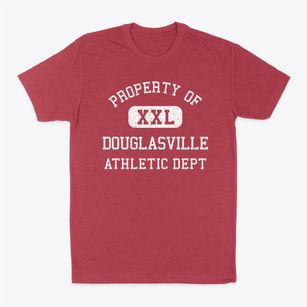 Douglasville Georgia Athletic Dept Classic Dad T-Shirt