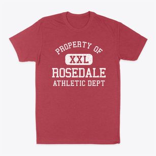 Rosedale Maryland Athletic Dept Classic Dad T-Shirt