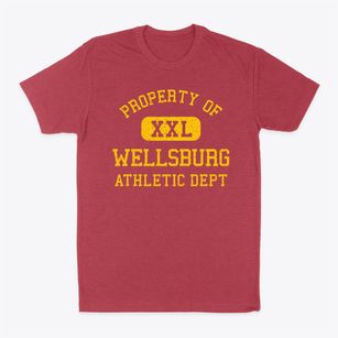 Wellsburg West Virginia Athletic Dept Classic Dad T-Shirt