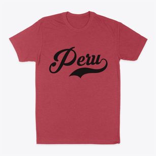 Peru Maine Vintage Team Classic Dad T-Shirt