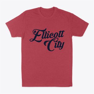 Ellicott City Maryland Vintage Team Classic Dad T-Shirt