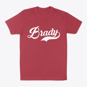 Brady Nebraska Vintage Team Classic Dad T-Shirt