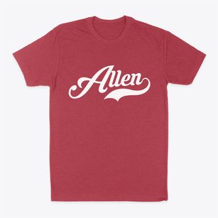 Allen Nebraska Vintage Team Classic Dad T-Shirt