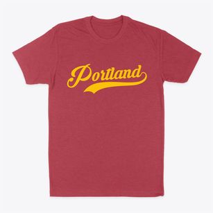 Portland Wisconsin Vintage Team Classic Dad T-Shirt