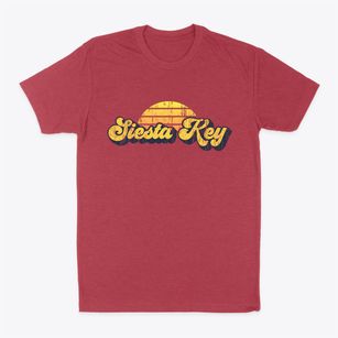 Siesta Key Florida Sublime Sunset Classic Dad T-Shirt