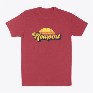 Newport North Carolina Sublime Sunset Classic Dad T-Shirt