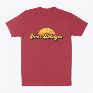 Four Bridges Ohio Sublime Sunset Classic Dad T-Shirt