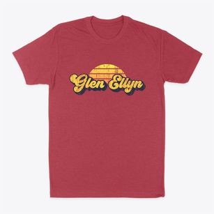 Glen Ellyn Illinois Sublime Sunset Classic Dad T-Shirt