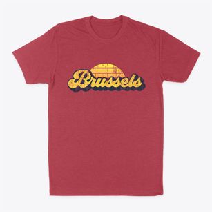 Brussels Wisconsin Sublime Sunset Classic Dad T-Shirt
