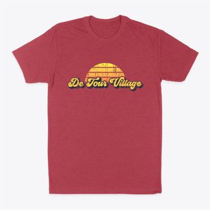 De Tour Village Michigan Sublime Sunset Classic Dad T-Shirt