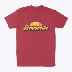 Bentonville Ohio Sublime Sunset Classic Dad T-Shirt