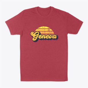 Geneva Georgia Sublime Sunset Classic Dad T-Shirt