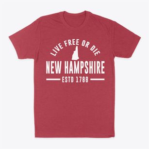  New Hampshire Motto Classic Dad T-Shirt