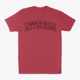 Little Falls New York Trendy Block Classic Dad T-Shirt