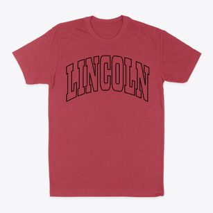 Lincoln California Trendy Block Classic Dad T-Shirt