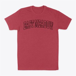 East Meadow New York Trendy Block Classic Dad T-Shirt