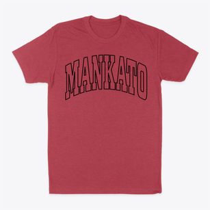 Mankato Kansas Trendy Block Classic Dad T-Shirt
