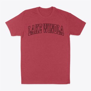 Lake Winola Pennsylvania Trendy Block Classic Dad T-Shirt