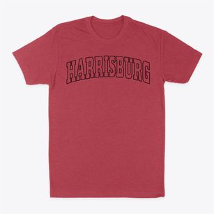 Harrisburg Ohio Trendy Block Classic Dad T-Shirt
