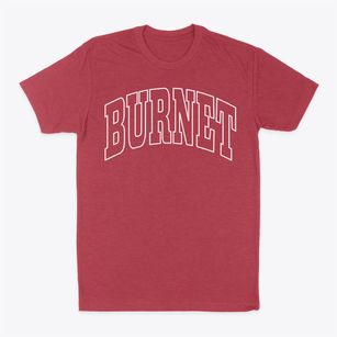 Burnet Texas Trendy Block Classic Dad T-Shirt
