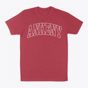 Ankeny Iowa Trendy Block Classic Dad T-Shirt