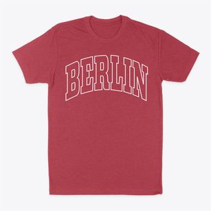 Berlin Wisconsin Trendy Block Classic Dad T-Shirt