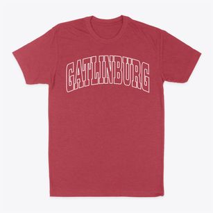 Gatlinburg Tennessee Trendy Block Classic Dad T-Shirt