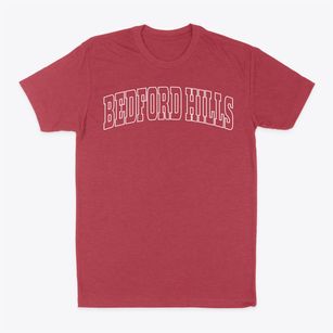 Bedford Hills New York Trendy Block Classic Dad T-Shirt