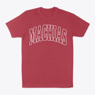 Machias New York Trendy Block Classic Dad T-Shirt