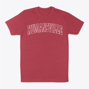Humansville Missouri Trendy Block Classic Dad T-Shirt