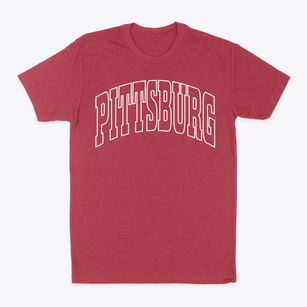 Pittsburg New Hampshire Trendy Block Classic Dad T-Shirt