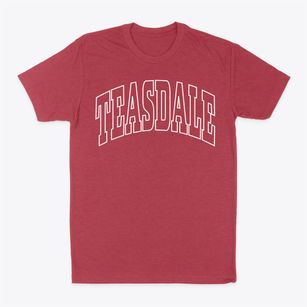 Teasdale Utah Trendy Block Classic Dad T-Shirt