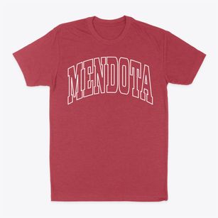 Mendota Illinois Trendy Block Classic Dad T-Shirt