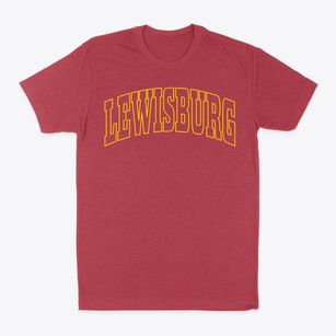 Lewisburg West Virginia Trendy Block Classic Dad T-Shirt