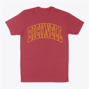 Bicknell Indiana Trendy Block Classic Dad T-Shirt