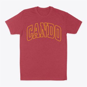 Cando North Dakota Trendy Block Classic Dad T-Shirt