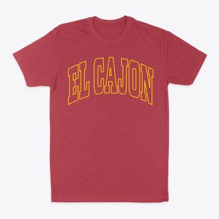 El Cajon California Trendy Block Classic Dad T-Shirt