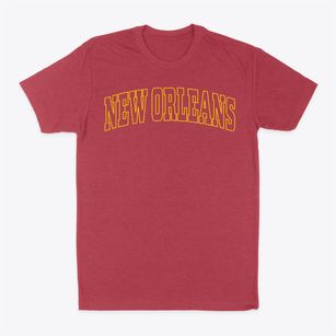 New Orleans Louisiana Trendy Block Classic Dad T-Shirt