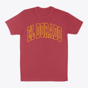 El Dorado Kansas Trendy Block Classic Dad T-Shirt