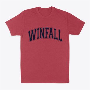 Winfall North Carolina Varsity Classic Dad T-Shirt