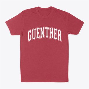 Guenther Wisconsin Varsity Classic Dad T-Shirt