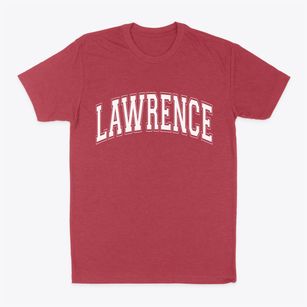 Lawrence Kansas Varsity Classic Dad T-Shirt