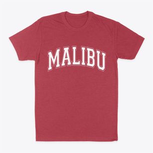 Malibu California Varsity Classic Dad T-Shirt