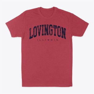 Lovington Illinois Urban Vibe Classic Dad T-Shirt
