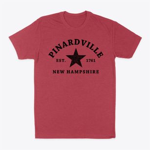 Pinardville New Hampshire Star Classic Dad T-Shirt