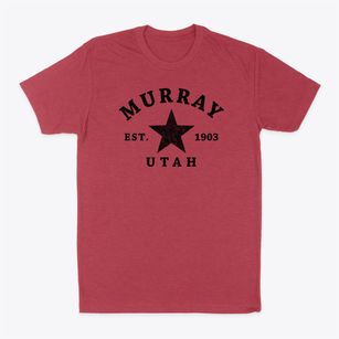 Murray Utah Star Classic Dad T-Shirt