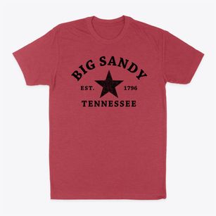 Big Sandy Tennessee Star Classic Dad T-Shirt