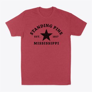 Standing Pine Mississippi Star Classic Dad T-Shirt