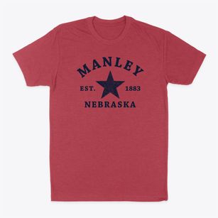 Manley Nebraska Star Classic Dad T-Shirt